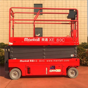 Aluminum alloy hydraulic lifting platform