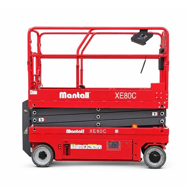 XE80C 8m Narrow Electric Scissor Lift 350kg Capacity